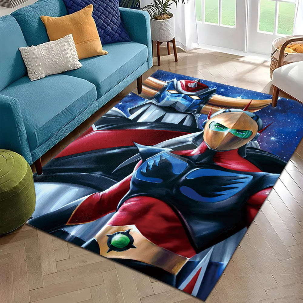Home Bathroom Fan - سجادة ثلاثية الأبعاد بتصميم G-Grendizer من