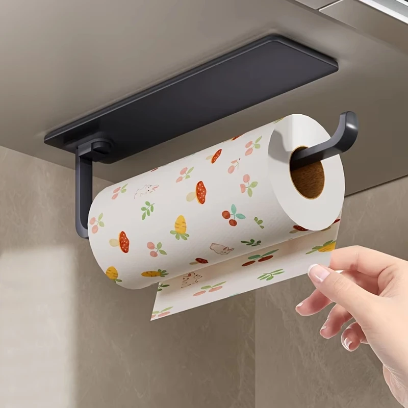 Robe Hook Adhesive - حامل مناشف المطبخ، موزع مناديل ورقية