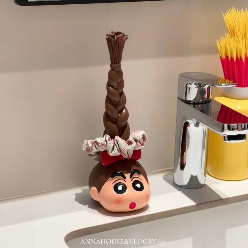 Home Goods Bathroom - رف تخزين ربطات الشعر الطويلة من