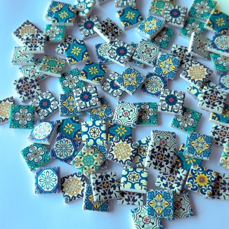 Home Bathroom Tiles - 150 جرام من بلاط الفسيفساء الزخرفي