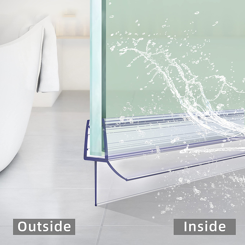 Home Bathroom Glass - دش الباب السفلي ختم 4-6 مللي