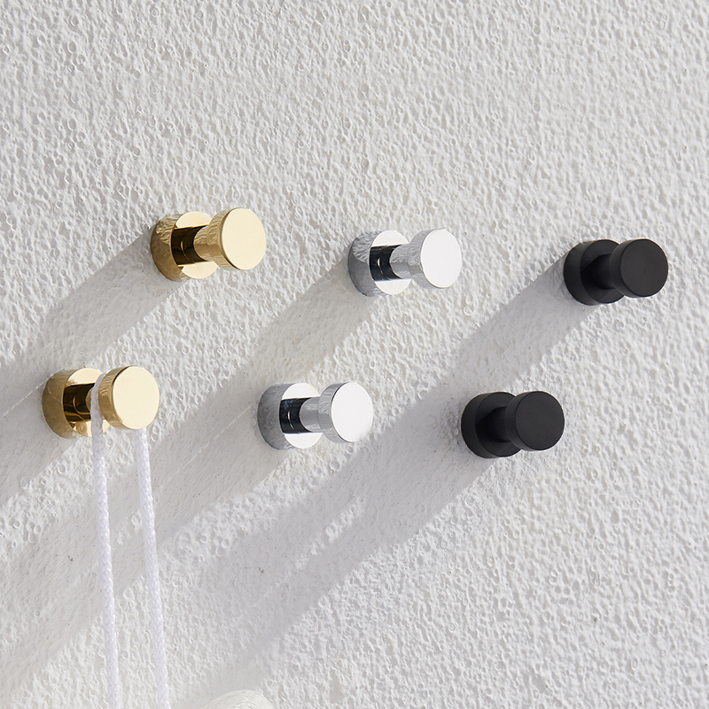 Home Bathroom Key - 2/3/4/5 قطعة النحاس رداء السنانير خطاف