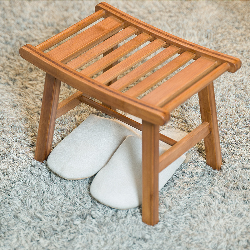 Home Bathroom With Sauna - مقعد استحمام من الخيزران مقاوم للانزلاق،