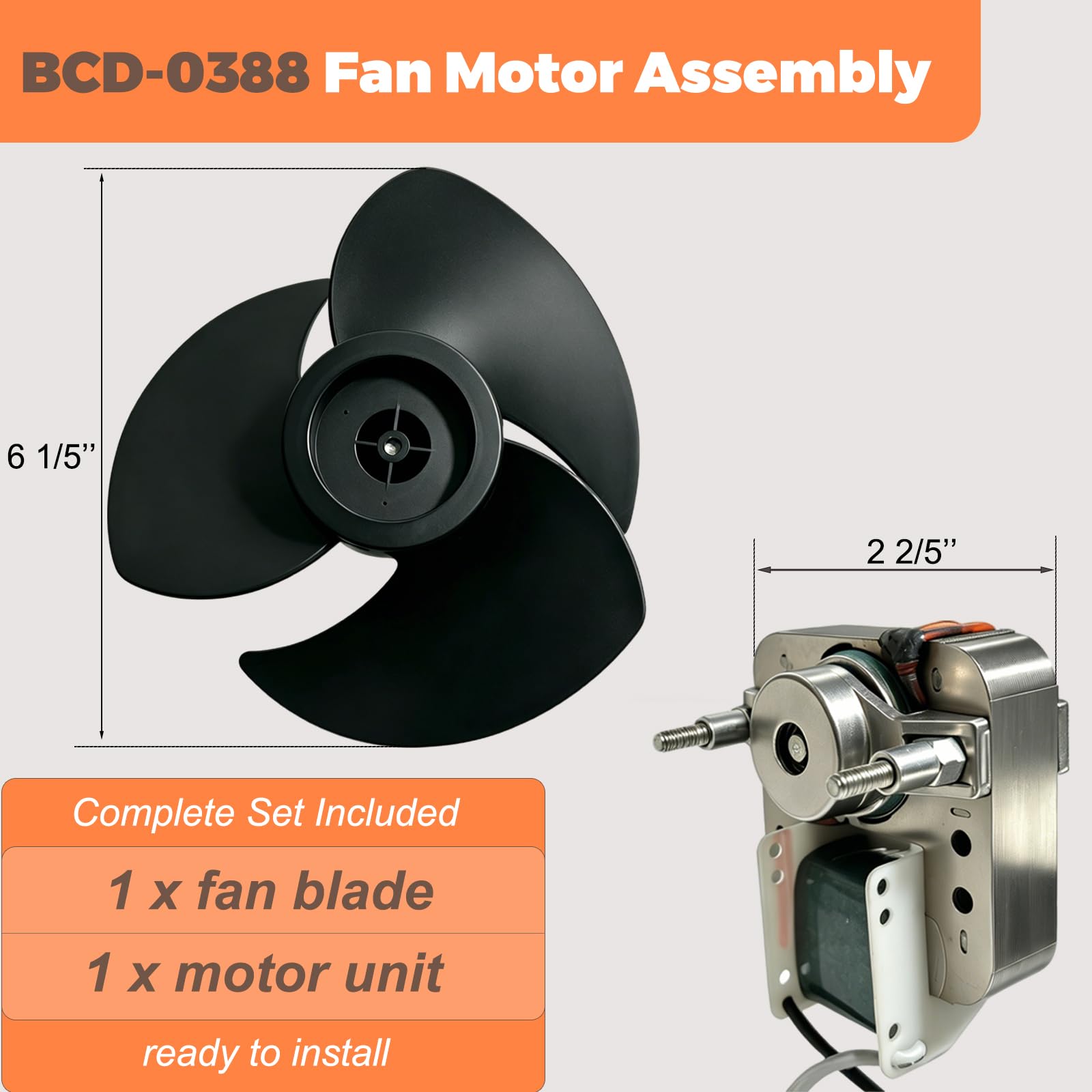 Home Bathroom Fan - محرك مروحة شفط الحمام BCD-0388، 60