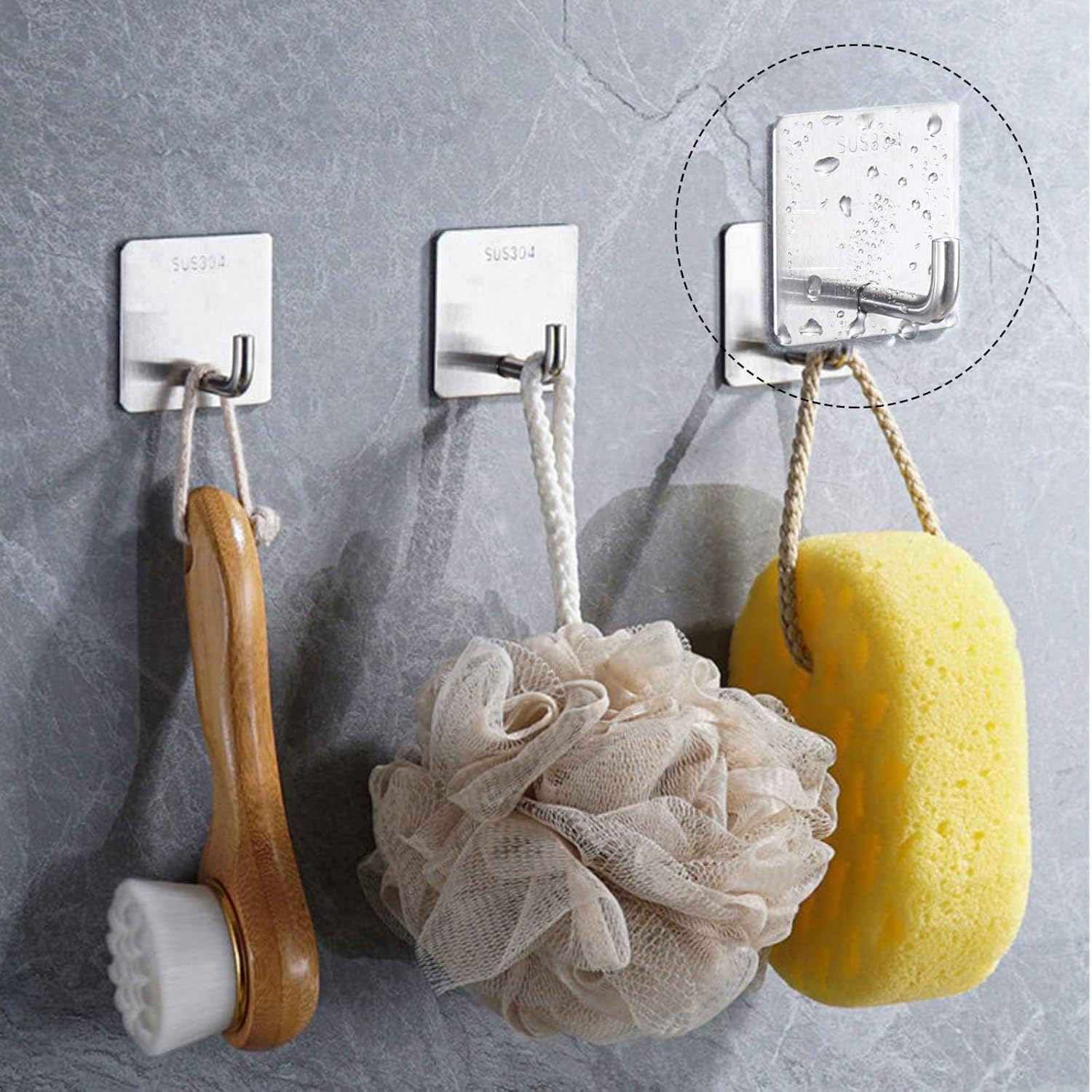 خطاف منشفة لاصق من الفولاذ الم - مراجعة Robe Hook Adhesive وسعره