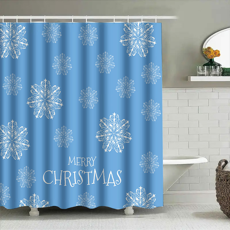 عيد الميلاد دش الستار ندفة الث - مراجعة Home Bathroom Ideas وسعره