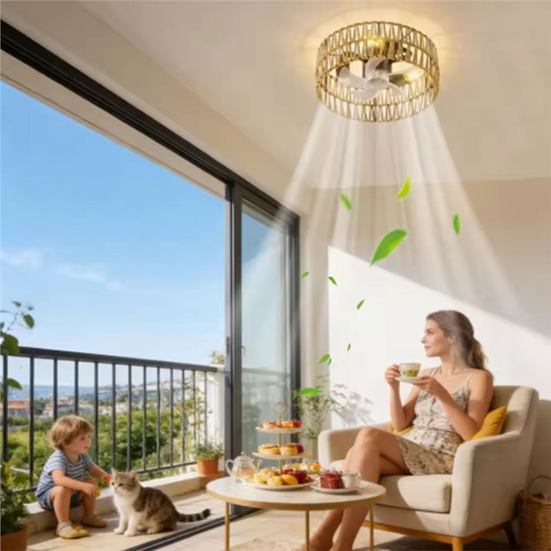 مروحة سقف A25F لغرفة النوم مع  - مراجعة Home Bathroom Fan وسعره