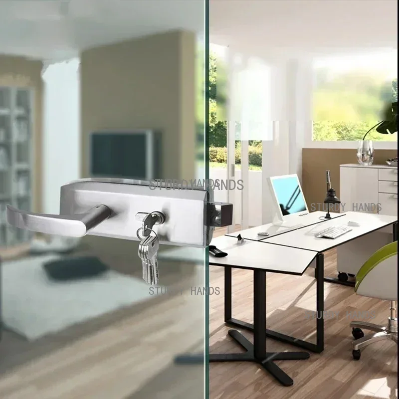مكتب زجاج الباب قفل الحمام مقب - مراجعة Home Bathroom Glass وسعره