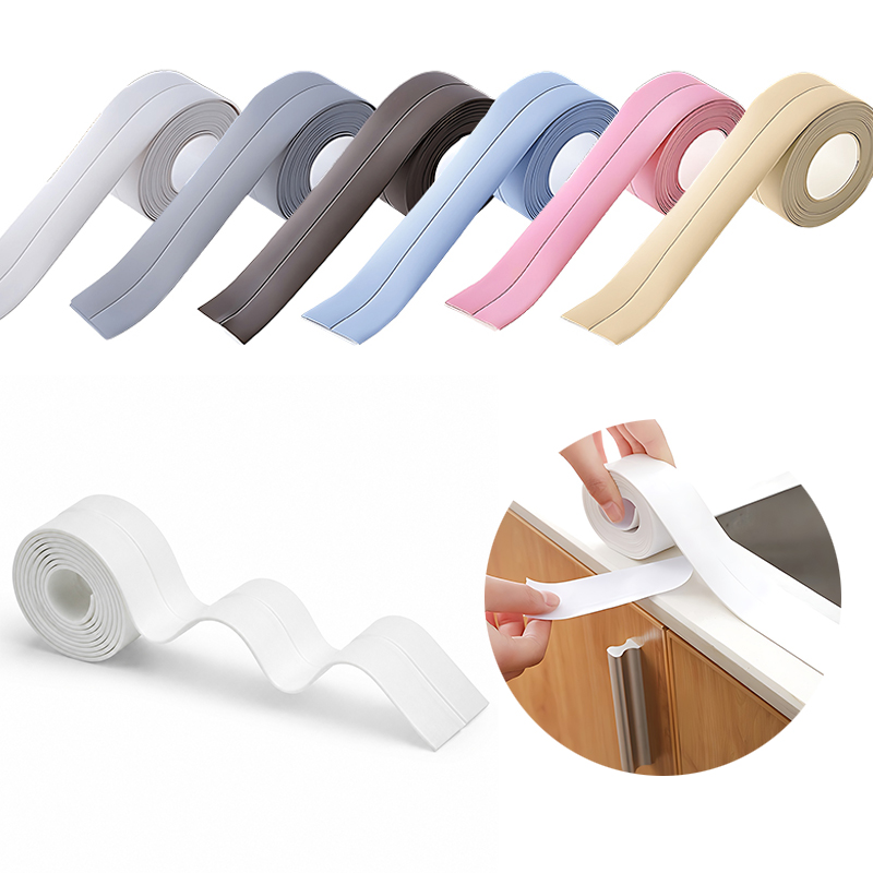 2 لفة من شريط ملون مضاد للعفن  - مراجعة Home Bathroom Supplies وسعره