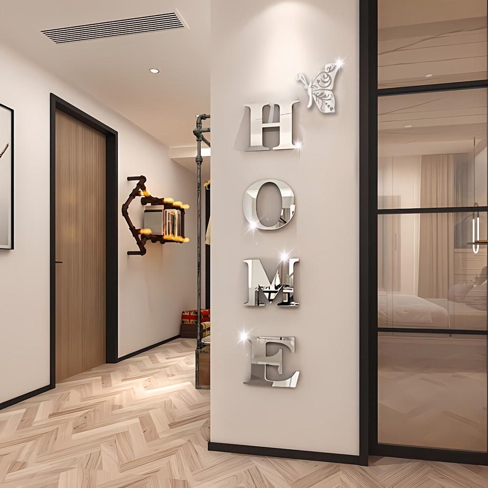 1 مجموعة ثلاثية الأبعاد مرآة ا - مراجعة Home Goods Bathroom Mirrors وسعره