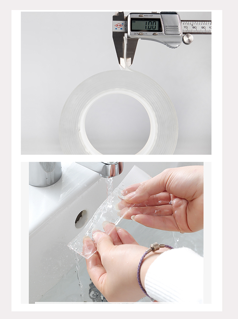 شفافة مزدوجة الوجهين الشريط نا - مراجعة Home Bathroom Tiles وسعره