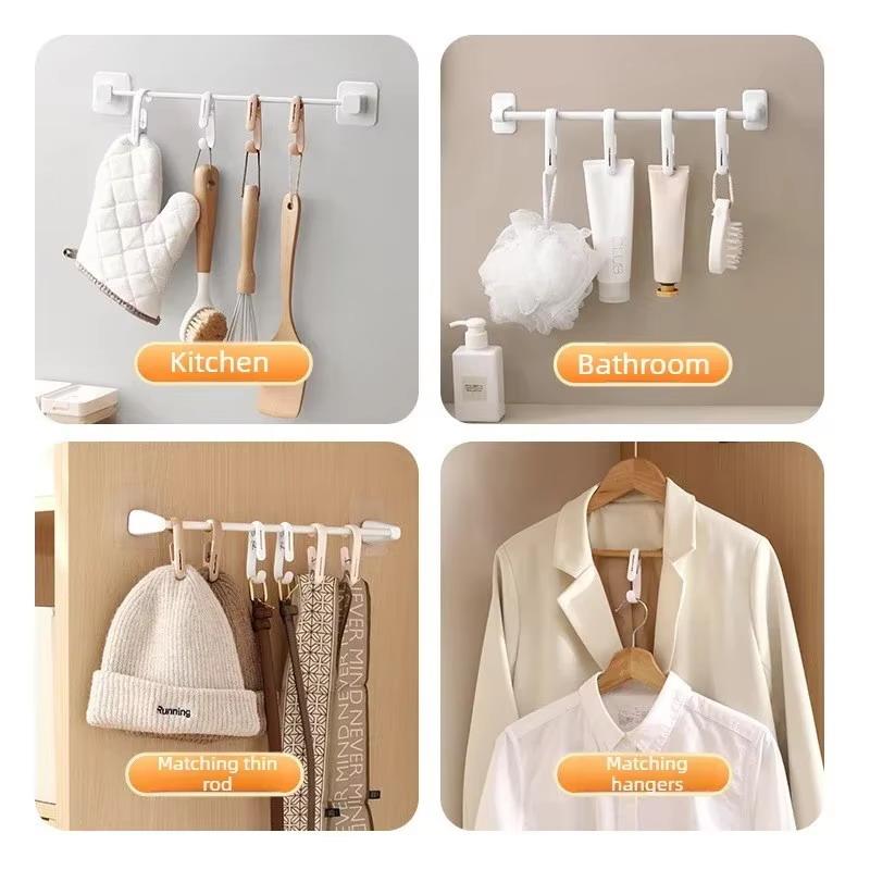 10 قطع من مشابك التعليق متعددة - مراجعة Home Bathroom Supplies وسعره