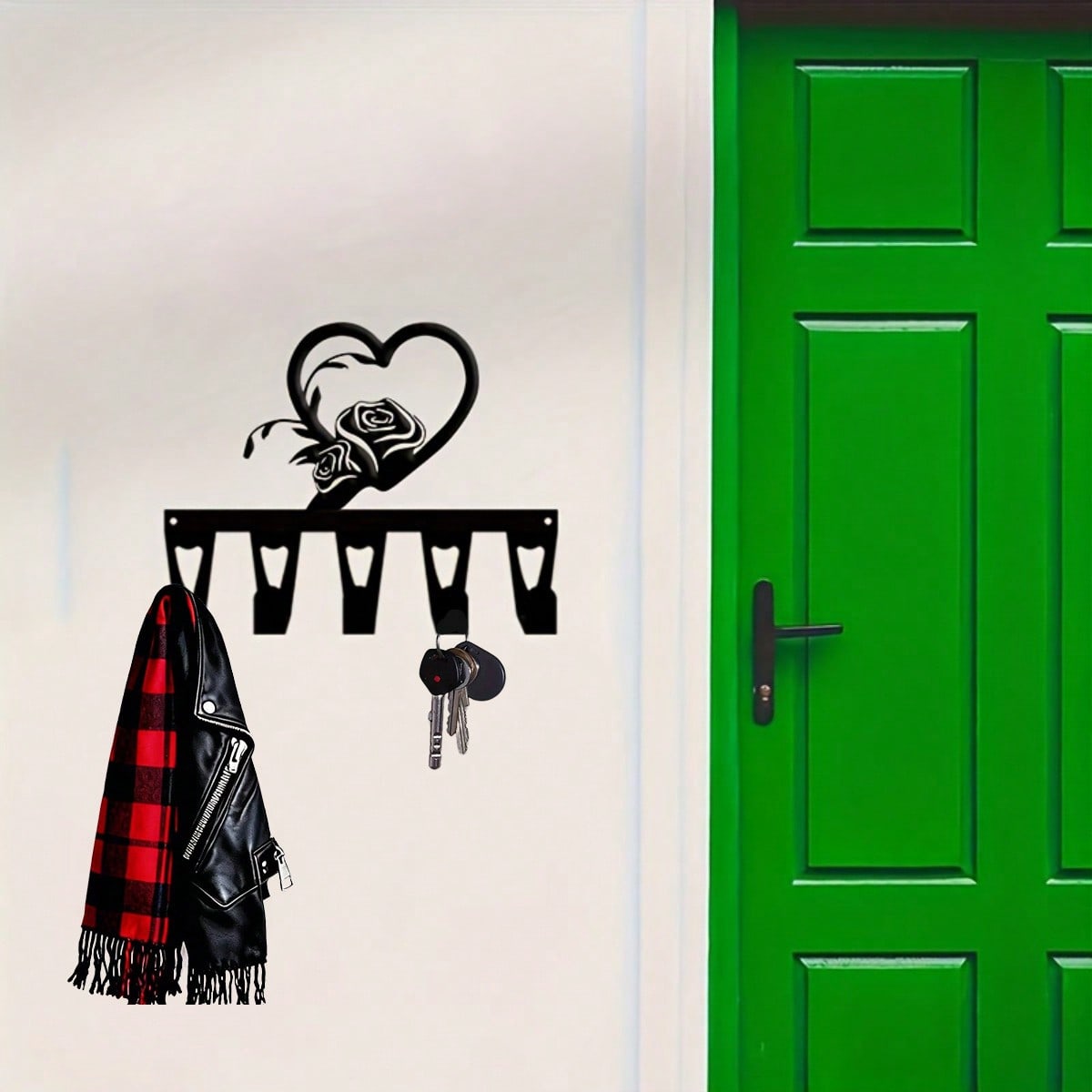 حامل مفاتيح معدني عصري بتصميم  - مراجعة Home Bathroom Key وسعره