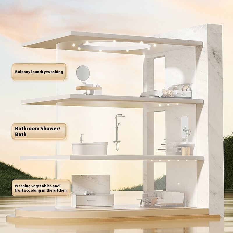 رأس دش مسبق، مجموعة دش للاستخد - مراجعة Home In Bathroom وسعره