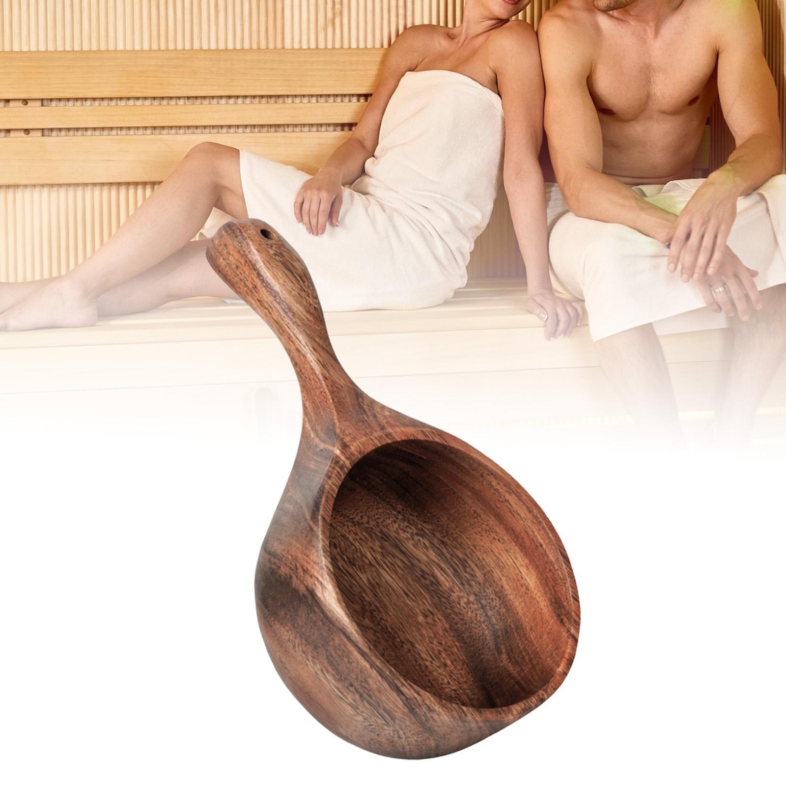 مغرفة ساونا خشبية، مغرفة ماء ل - مراجعة Home Bathroom With Sauna وسعره