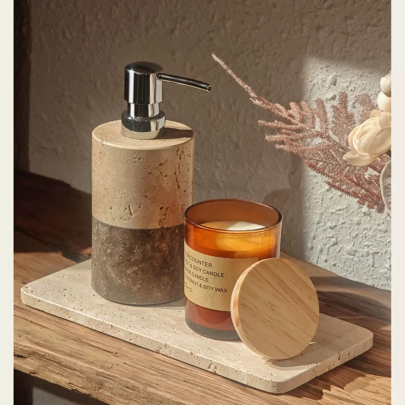 طقم موزع صابون الحمام من الترا - مراجعة Home Bathroom Glass وسعره