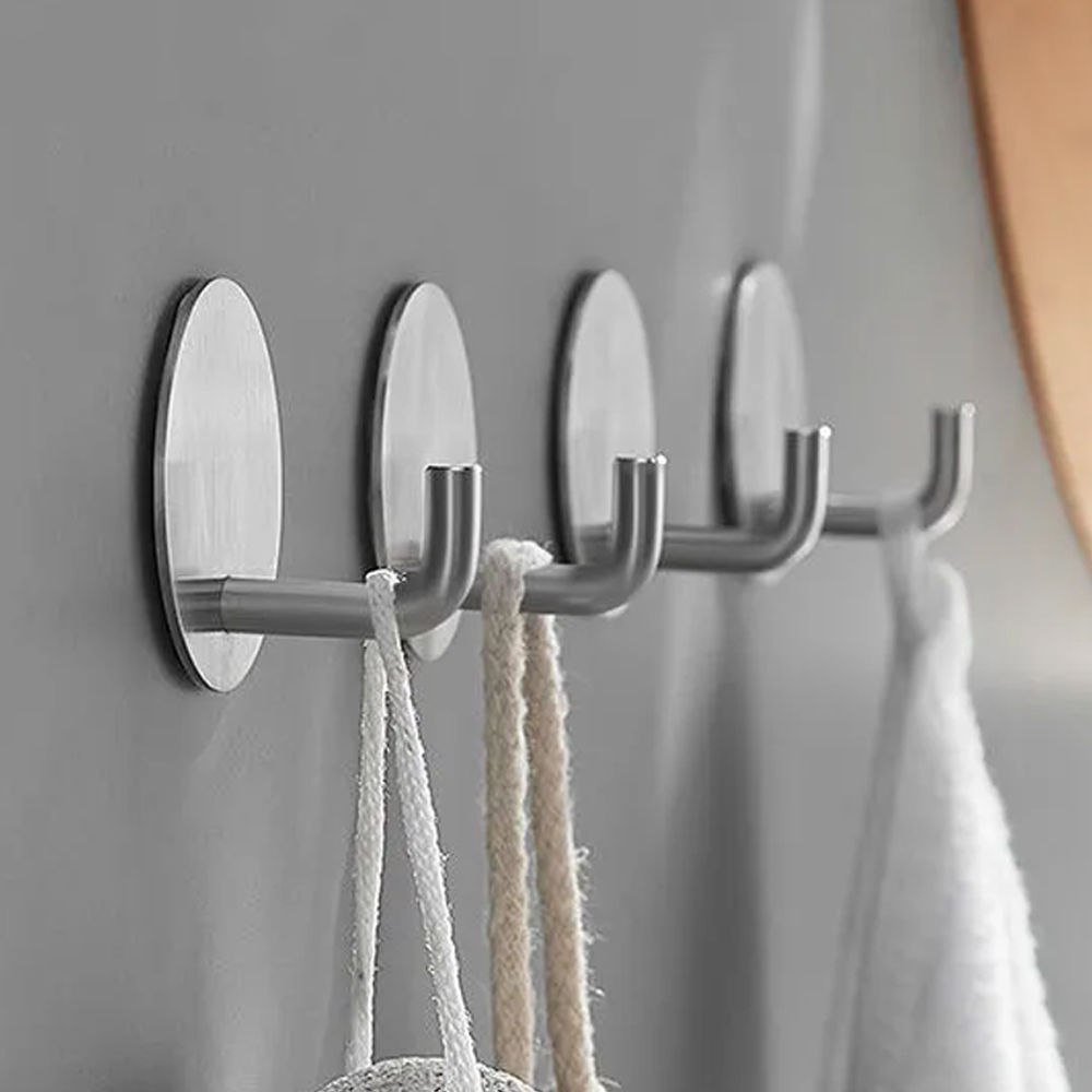 خطاف حائط دائري ذاتي اللصق، حا - مراجعة Robe Hook Adhesive وسعره