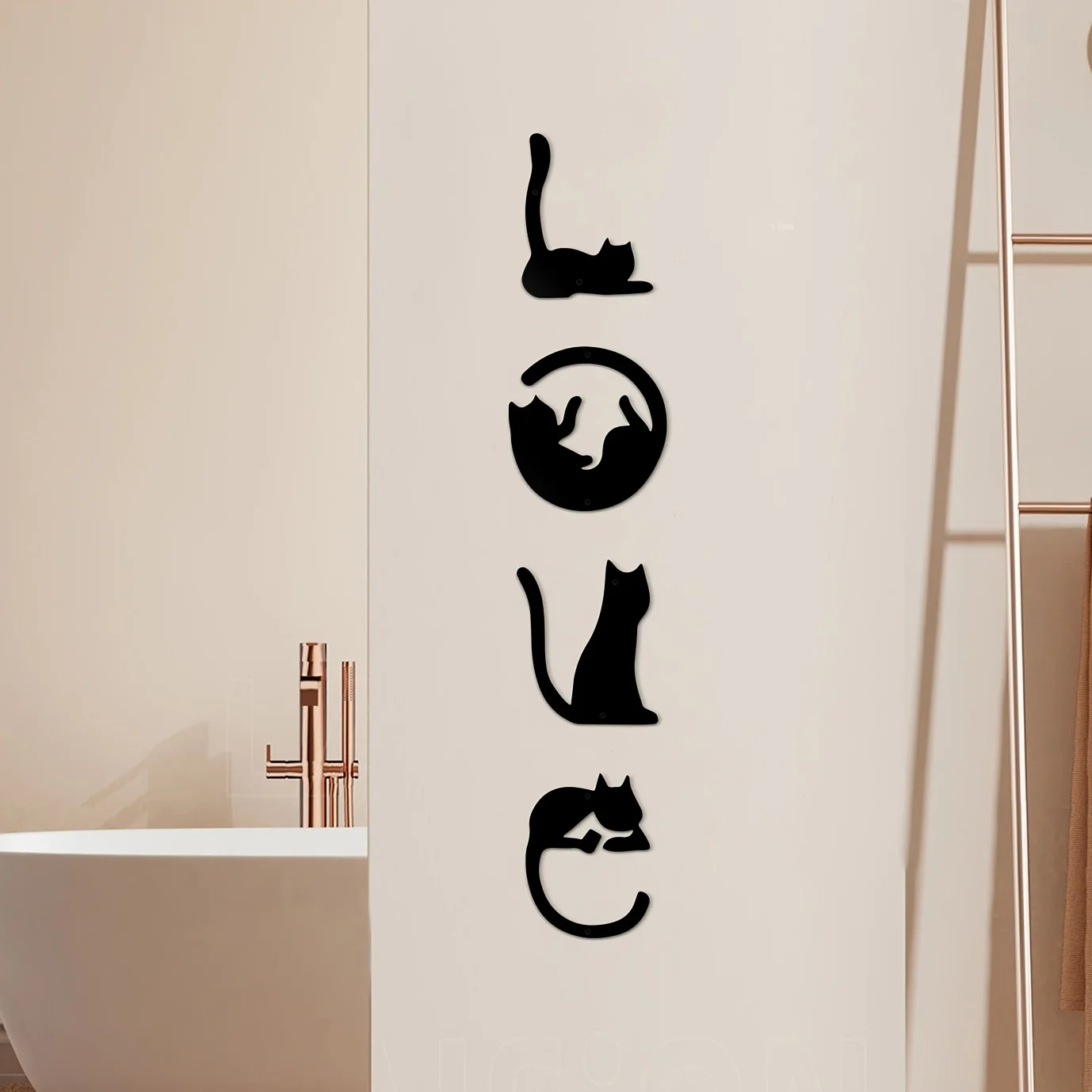 هيللويونغ-ديكور جداري معدني لط - مراجعة Home Goods Bathroom وسعره