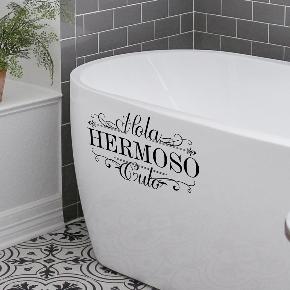 ملصقات جدارية مضحكة باللغة الإ - مراجعة Home Bathroom Tiles وسعره