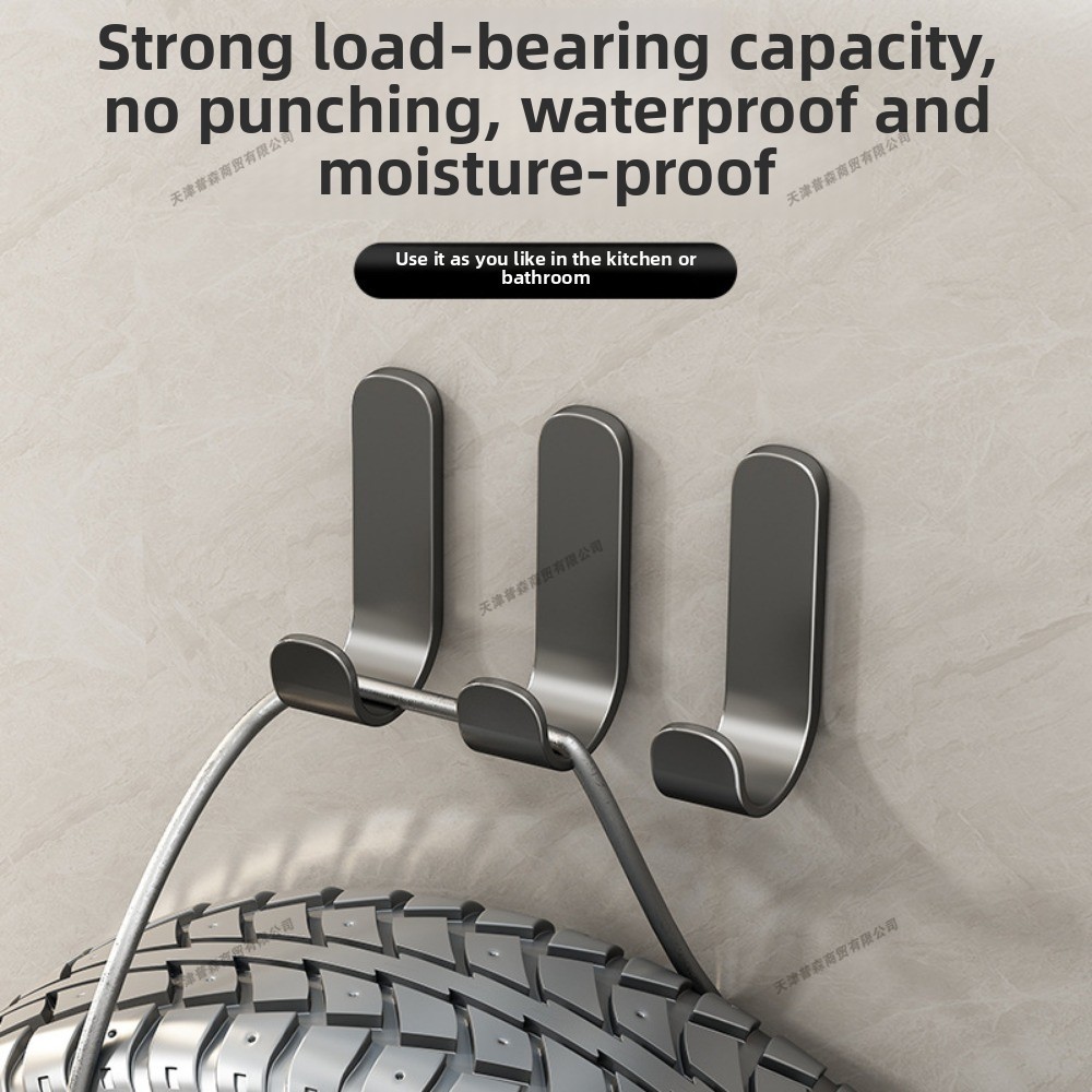 لكمة خالية لاصق جدار هوك شماعا - مراجعة Robe Hook Adhesive وسعره