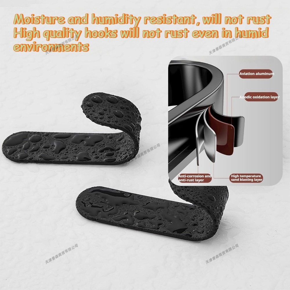 لكمة خالية لاصق جدار هوك شماعا - مراجعة Robe Hook Adhesive وسعره