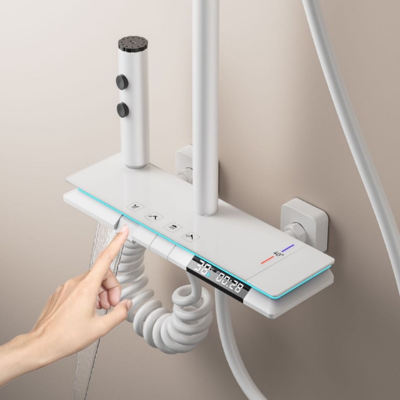 مجموعة دش حرارية للحمام المنزل - مراجعة Home Bathroom Key وسعره