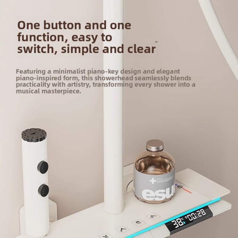 مجموعة دش حرارية للحمام المنزل - مراجعة Home Bathroom Key وسعره