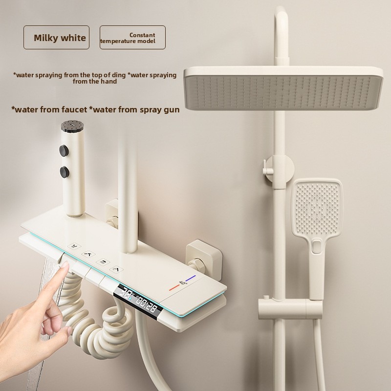 مجموعة دش حرارية للحمام المنزل - مراجعة Home Bathroom Key وسعره