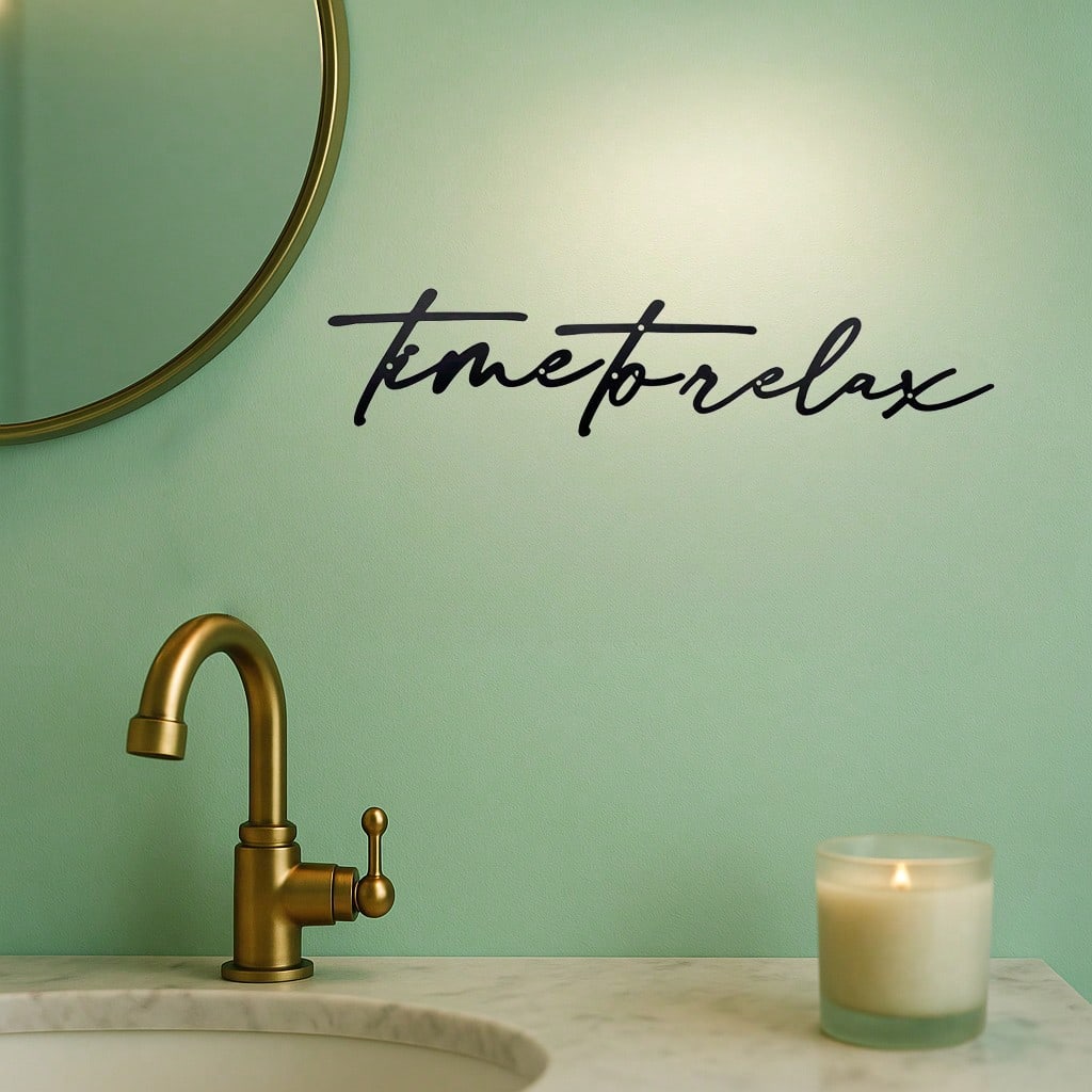 مجموعة من 3 قطع فنية معدنية سو - مراجعة Home Goods Bathroom وسعره