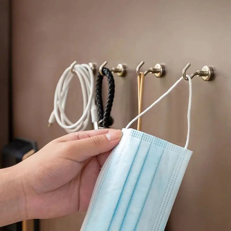 10 قطعة السنانير المغناطيس الق - مراجعة Home Bathroom Key وسعره