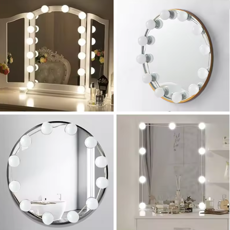 أضواء مرآة التجميل LED على طرا - مراجعة Home Bathroom Vanity وسعره