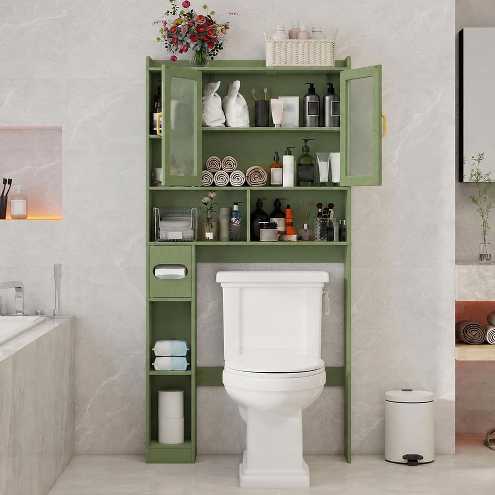 خزانة تخزين أكريليكية فوق المر - مراجعة Home In Bathroom وسعره