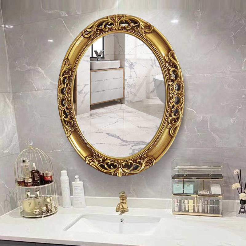 مرآة حمام أوروبية بيضاوية الشك - مراجعة Home Bathroom Vanity وسعره