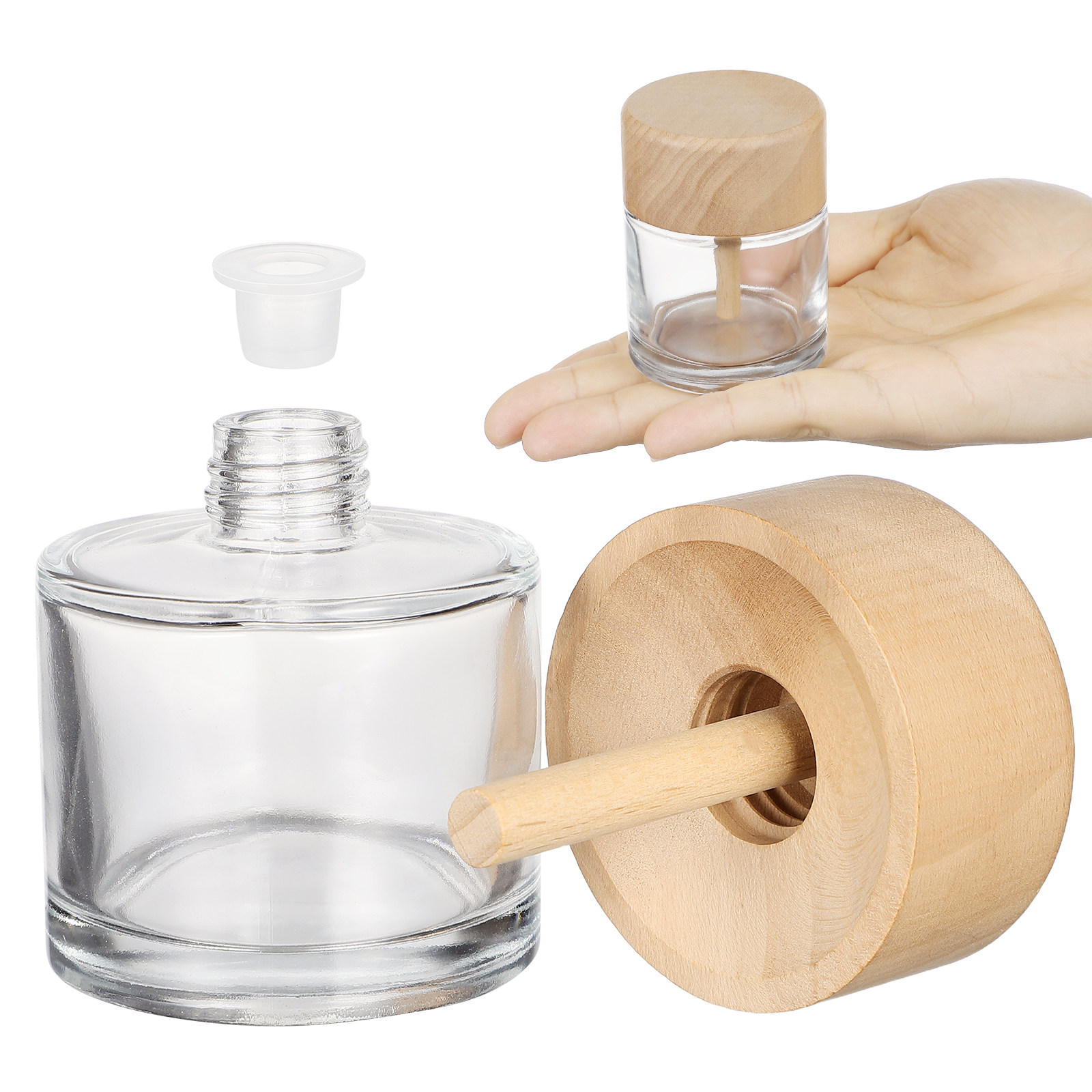 زجاجتان ناشرتان للعطر سعة 50 م - مراجعة Home Bathroom Glass وسعره