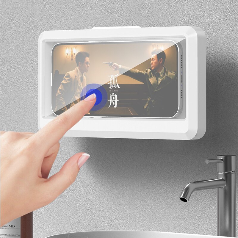 حامل هاتف مقاوم للماء للحمام،  - مراجعة Home In Bathroom وسعره