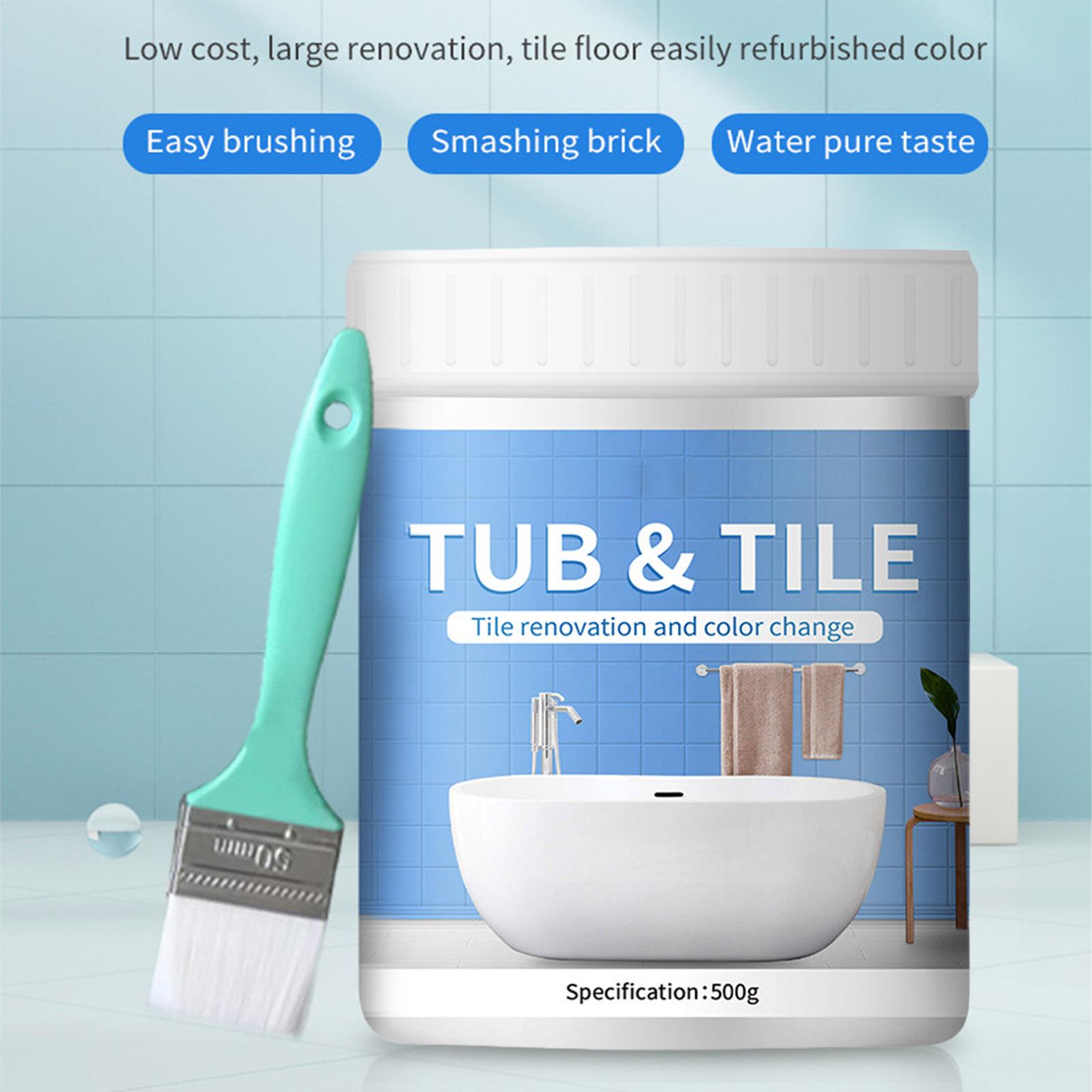 طقم طلاء بلاط الحمام 500 جرام، - مراجعة Home Bathroom Tiles وسعره