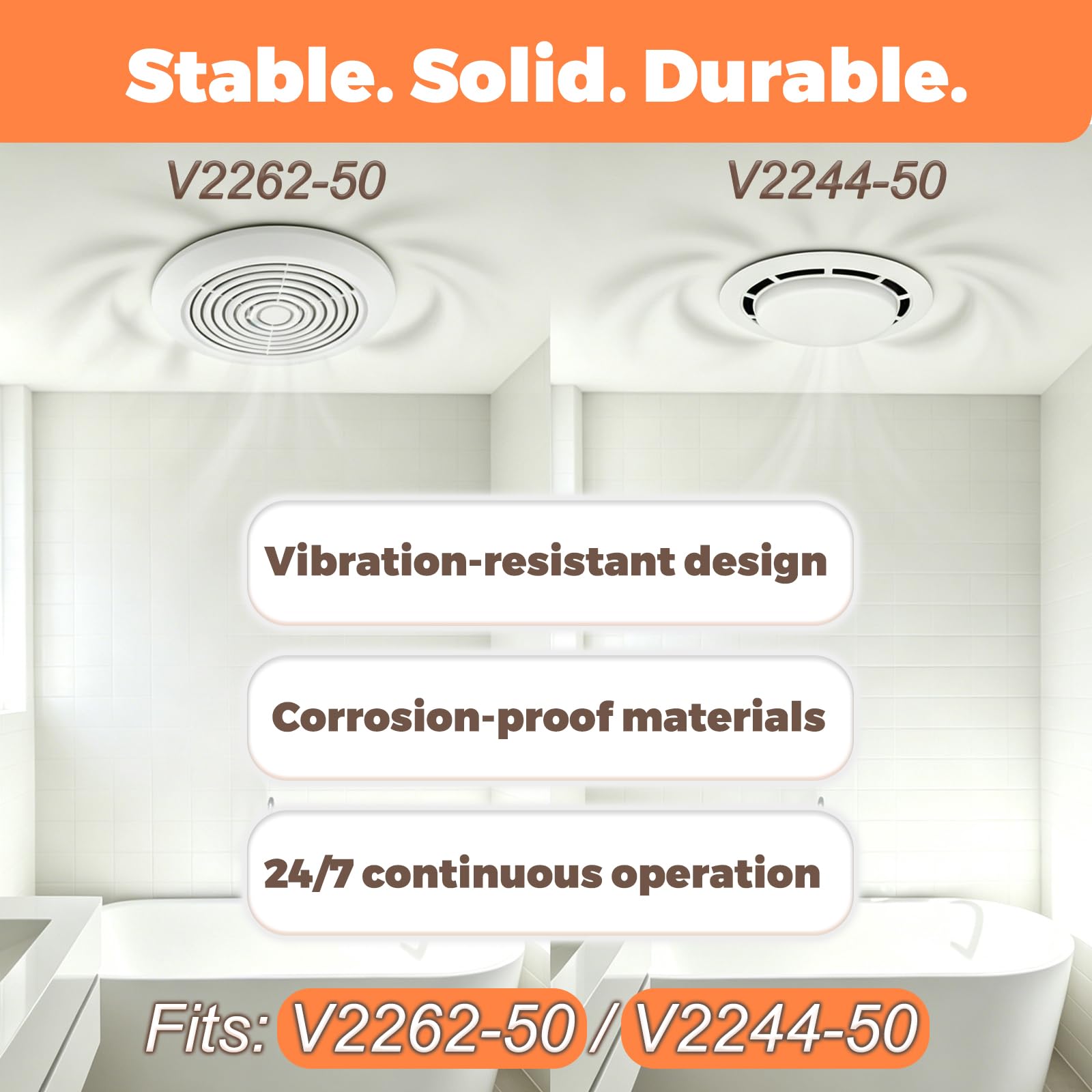 محرك مروحة شفط الحمام BCD-0388 - مراجعة Home Bathroom Fan وسعره