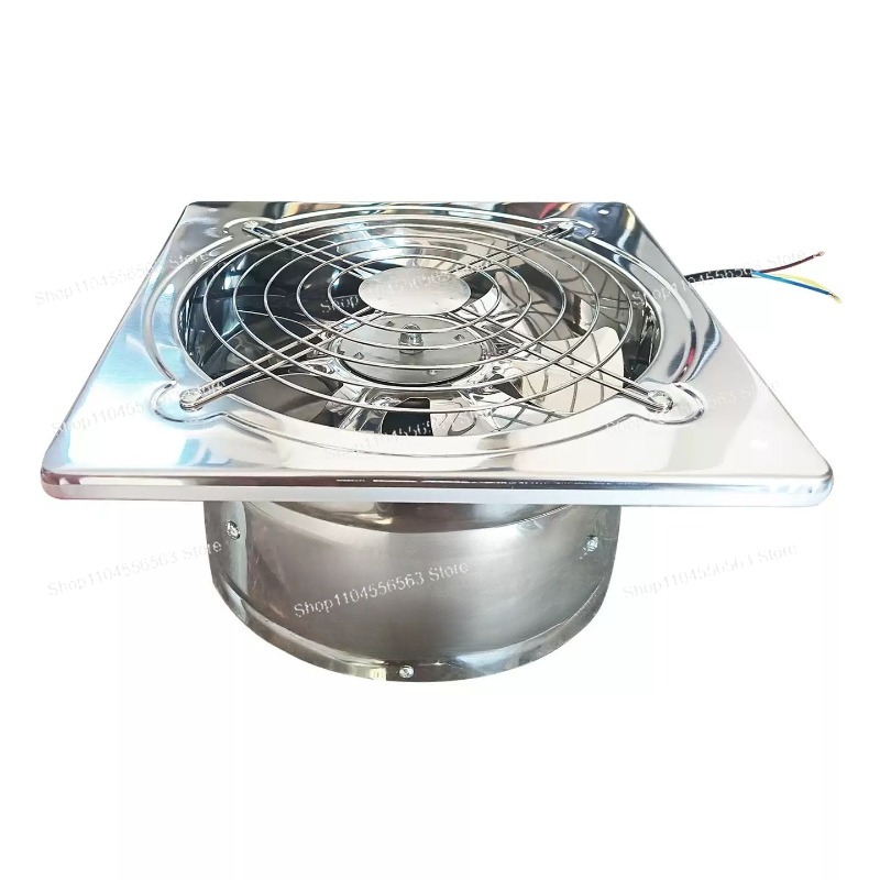مروحة تهوية معدنية من الفولاذ  - مراجعة Home Bathroom Fan وسعره