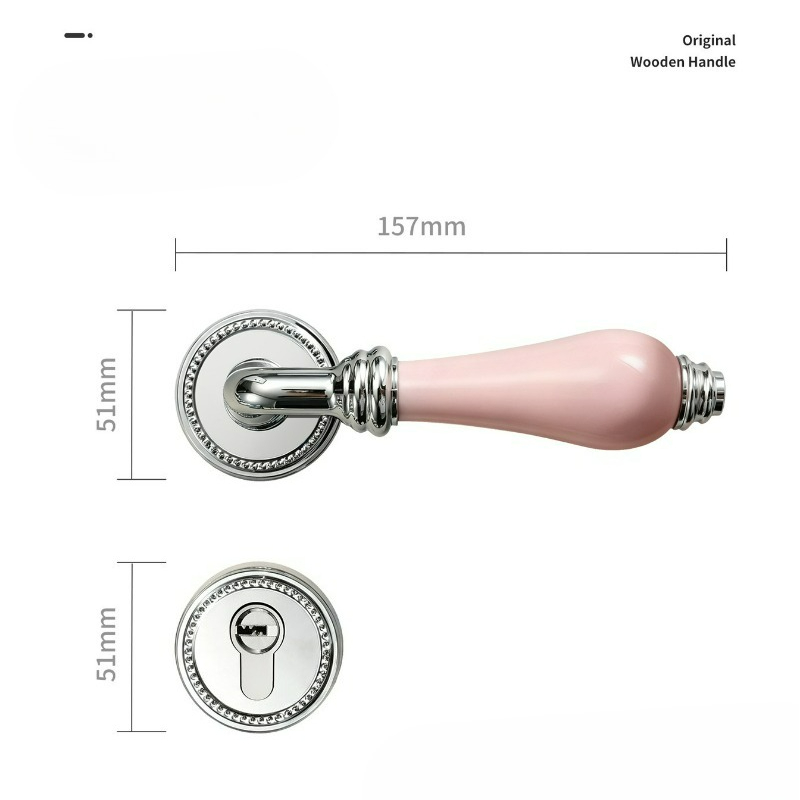 مقبض باب فرنسي الطراز فاخر وخف - مراجعة Home Bathroom Key وسعره
